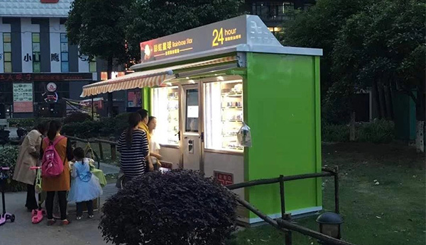 飲料智能售貨機充當城市小衛(wèi)士，緊急情況大顯身手